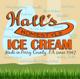 halls ice cream